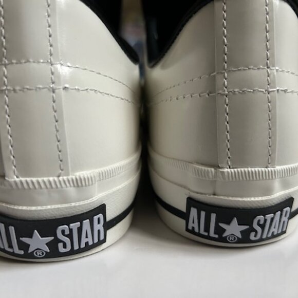 New Converse One Star J White Leather Low Top Men Sneakers Made in Japan Sz 10.5 - Picture 7 of 13